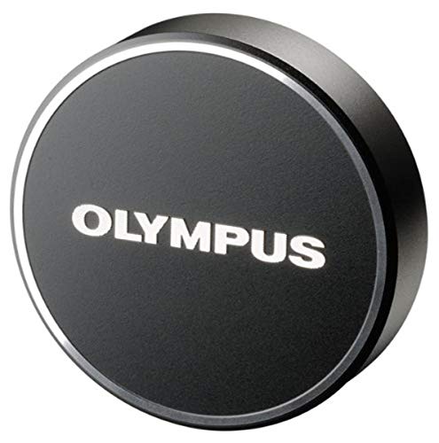 Olympus LC-48B Objektivdeckel aus Metall für M.Zuiko Digital 17 mm 1:1,8 Objektiv (schwarz) von Olympus