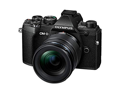 Olympus OM-D E-M5 Mark III Micro Four Thirds Systemkamera Kit, 20 MP Sensor, 5-Achsen Bildstabilisator, leistungsstarker Autofokus, 4K-Video, WLAN, Schwarz inkl. 12-45mm M.Zuiko PRO Objektiv von Olympus