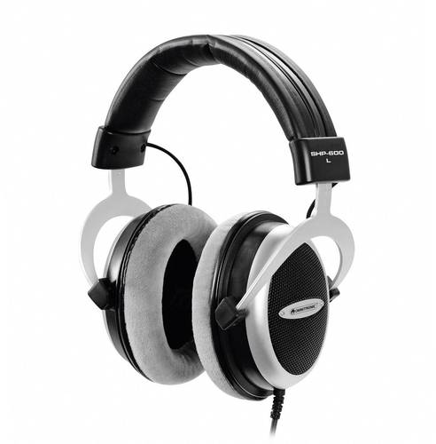 Omnitronic SHP-600 Over Ear Kopfhörer kabelgebunden Schwarz von Omnitronic