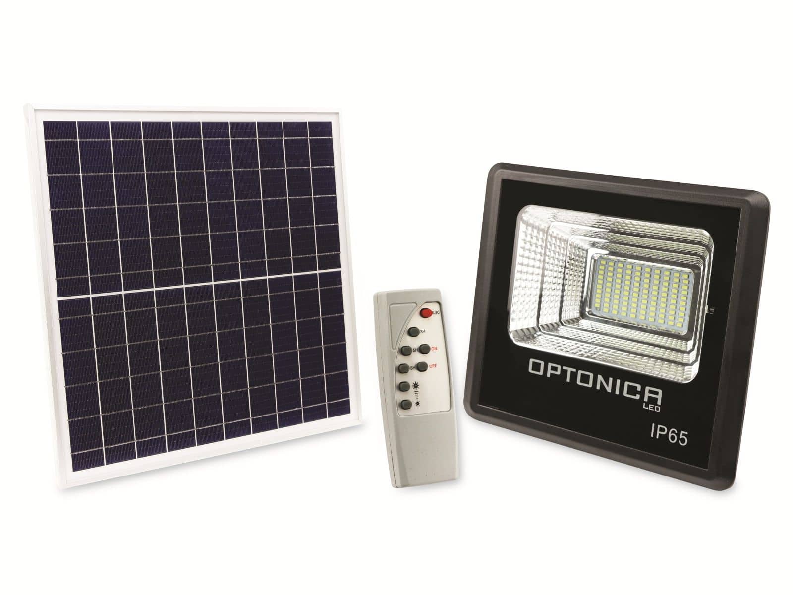 OPTONICA Solar LED-Fluter, 5462, 20W, 1800lm, 6000k von Optonica