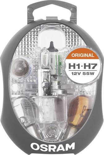 Osram CLK H1/H7 Halogen Leuchtmittel Original Line H1, H7, PY21W, P21W, P21/5W, R5W, W5W 55W 12V von Osram