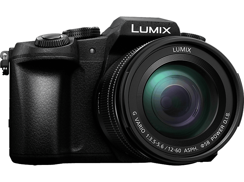 PANASONIC Lumix DMC-G81MEG Systemkamera mit Objektiv 12-60 mm, 7,5 cm Display, WLAN von PANASONIC