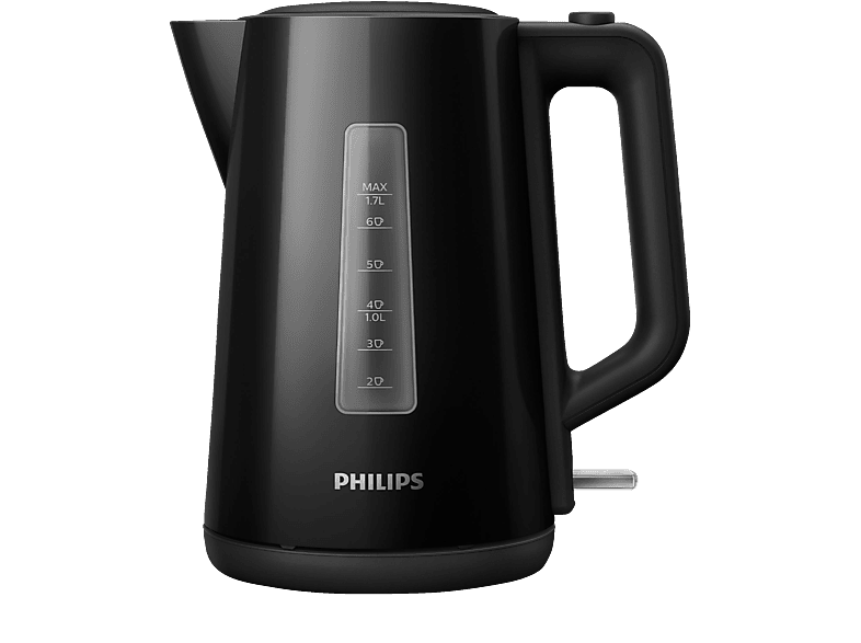 PHILIPS HD9318/20 Series 3000 1.7 Liter Wasserkocher, Schwarz von PHILIPS