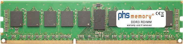 PHS-memory 8GB RAM Speicher für Supermicro SuperServer 6027TR-D70RF+ DDR3 RDIMM 1600MHz (SP254967) von PHS-memory