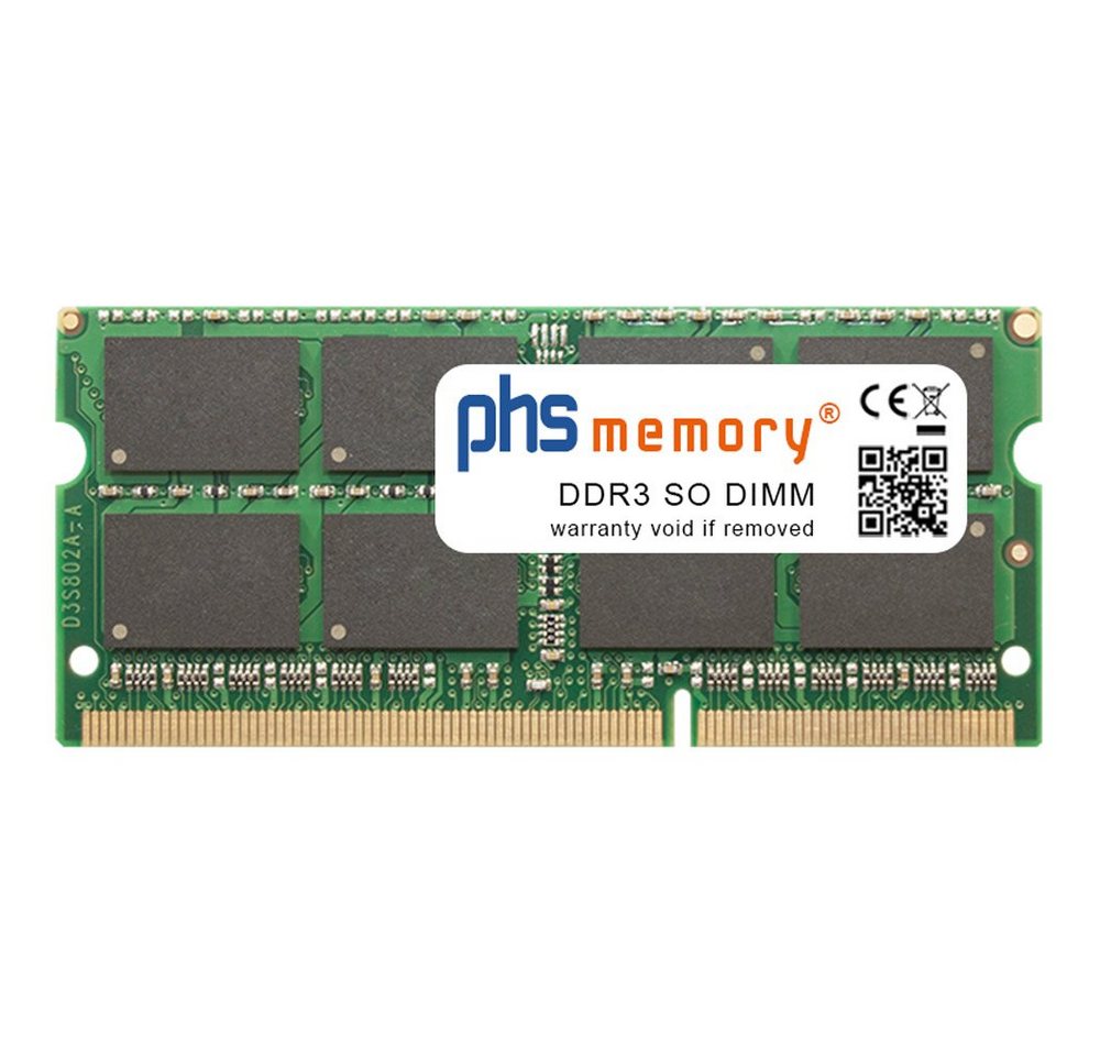 PHS-memory RAM für Asus X751SV-TY010T Arbeitsspeicher von PHS-memory