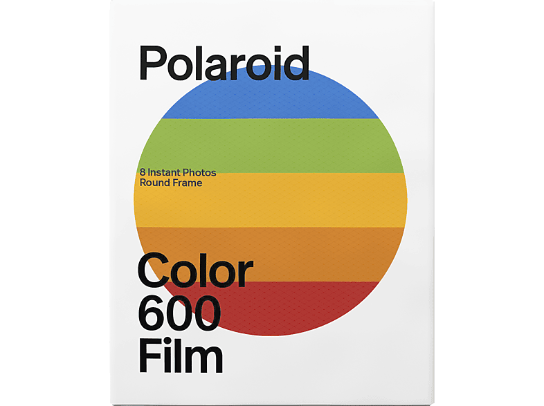 POLAROID 600 Farbfilm runder Rahmen 8x Sofortbildfilm Runder von POLAROID
