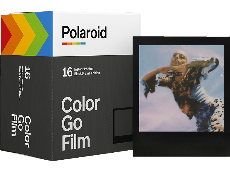 POLAROID Go 2x8 schwarzer Rahmen Fotofilm von POLAROID
