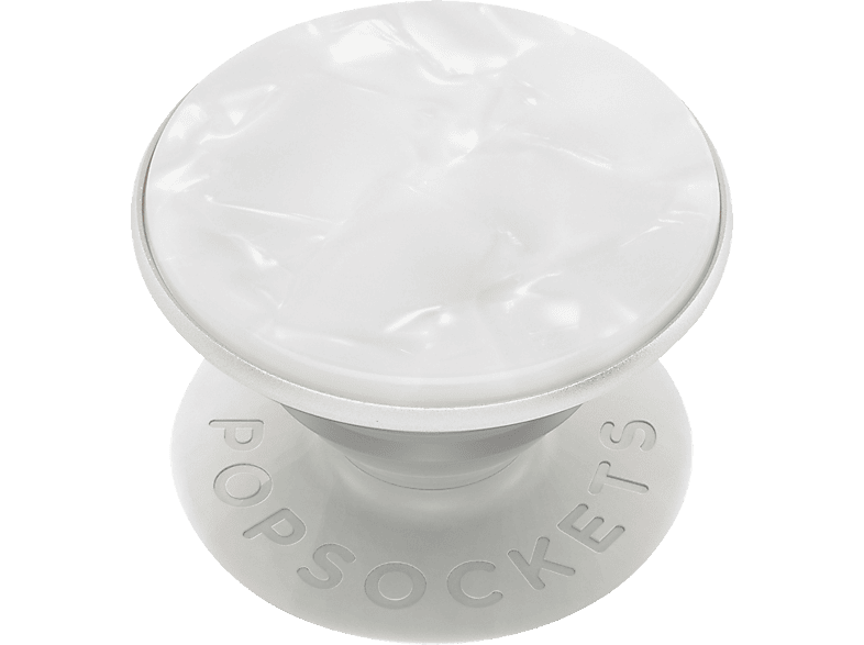 POPSOCKETS PopGrip Acetate Pearl White Handyhalterung, Mehrfarbig von POPSOCKETS