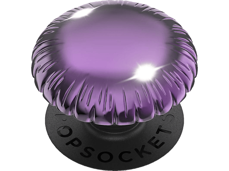POPSOCKETS PopGrip Basic Foil Balloon Purple Handyhalterung, Violett von POPSOCKETS