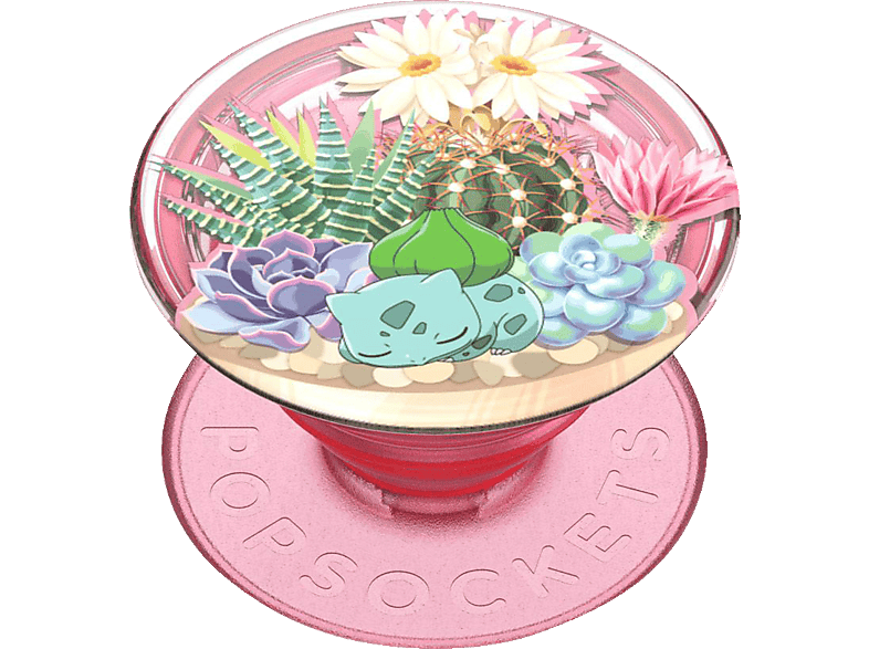 POPSOCKETS PopGrip Pokémon Bulbasaur Terrarium Handyhalterung, Mehrfarbig von POPSOCKETS