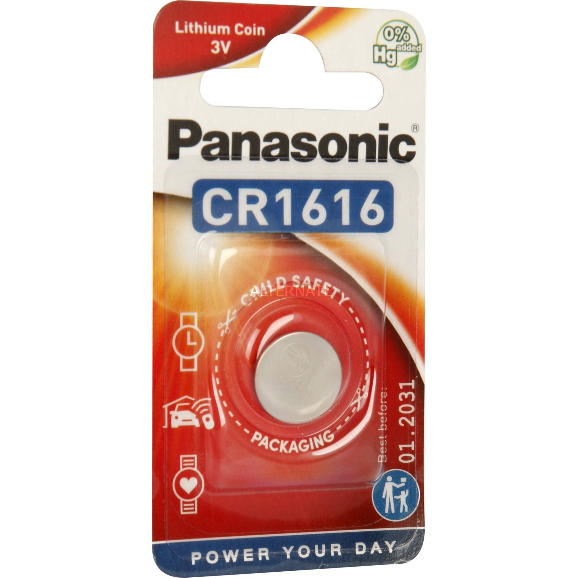 CR1616, Batterie von Panasonic