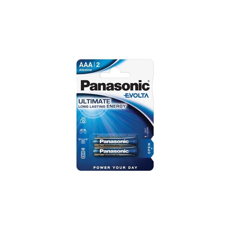 Panasonic AAA Micro Evolta Batterie 1,5V 2er Blister von Panasonic