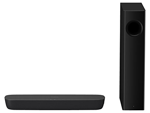 Panasonic SC-HTB254EGK 2.1 Soundbar System mit Subwoofer (Bluetooth, Dolby Soundbar, Multiroom Audio, HDMI ARC, 120 Watt RMS) schwarz von Panasonic