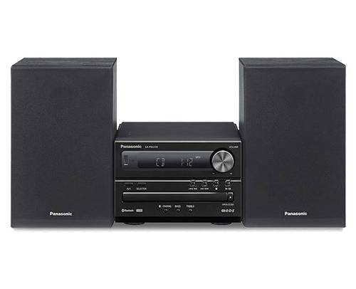 Panasonic SC-PM250EG-K Stereoanlage Bluetooth®, CD, USB, 2 x 10W Schwarz von Panasonic
