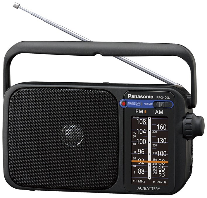 RF-2400DEG-K Taschen Radio mit Lautsprecher schwarz von Panasonic