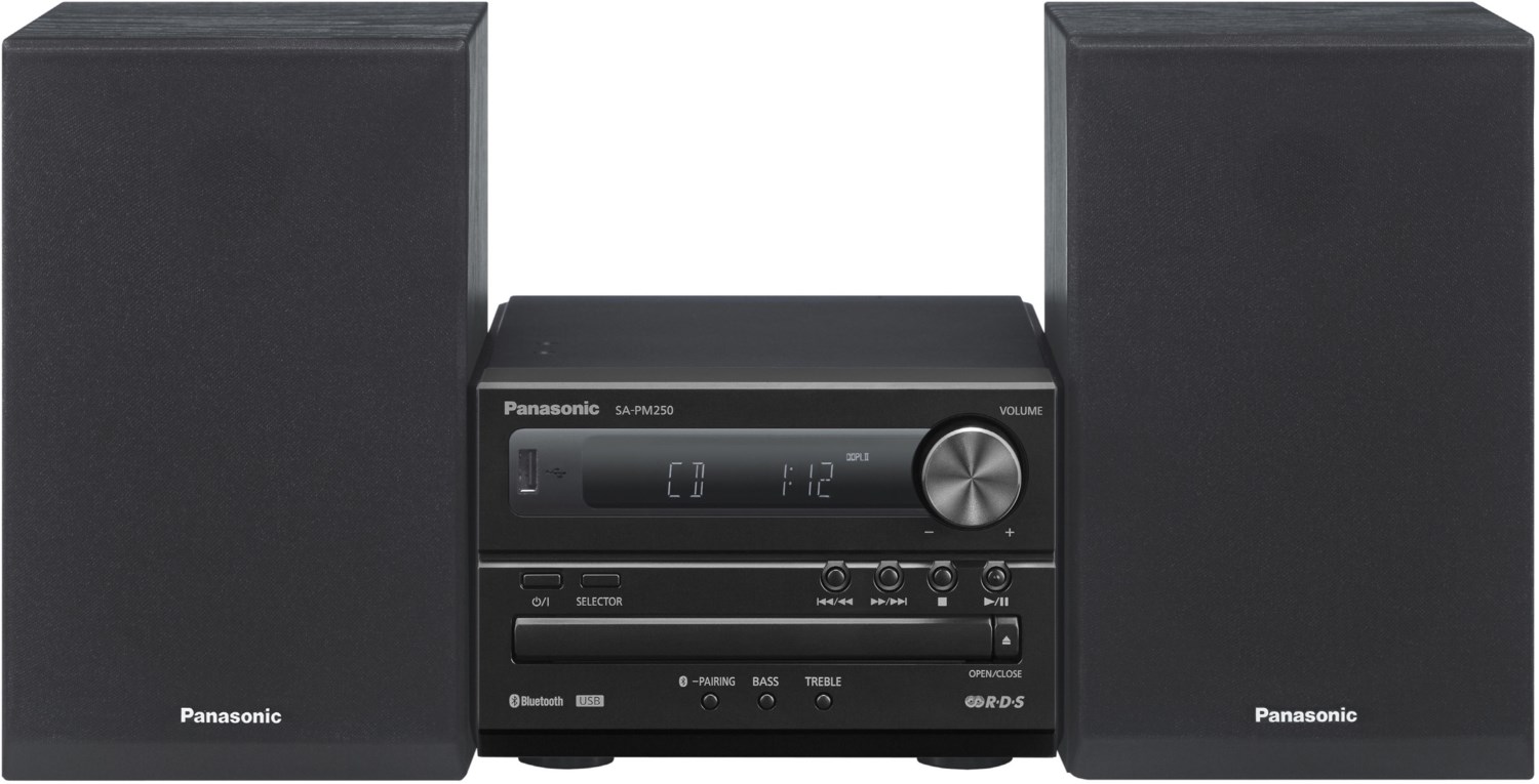 SC-PM250EG-K Microanlage schwarz von Panasonic