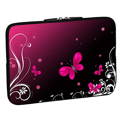 Pedea Design Tablet PC Tasche 10,1 Zoll (25,6 cm) neopren butterfly von Pedea