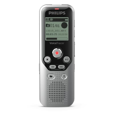 Philips Voice Tracer DVT1250 Digitales Stereo Diktiergerät 8GB Stimmaktivierung von Philips