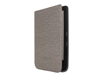 Pocketbook WPUC-627-S-GY, Folio, Braun, Grau, Pocketbook, 15,2 cm (6 Zoll), Kunstleder, Mikrofaser, PocketBook Basic Lux 2, PocketBook Touch Lux 4 von PocketBook