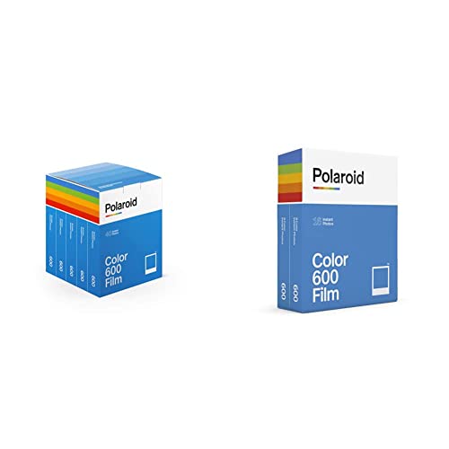 Polaroid Color Film für 600 - x40 Film Pack - 6013 & Polaroid Color Film für 600 - Doppelpack - 6012 von Polaroid