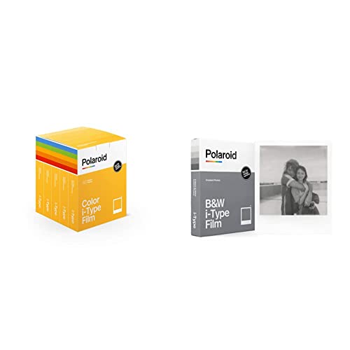 Polaroid Color Film für i-Type - x40 Filmpaket - 6010 & Polaroid B&W Film für i-Type - 6001 von Polaroid