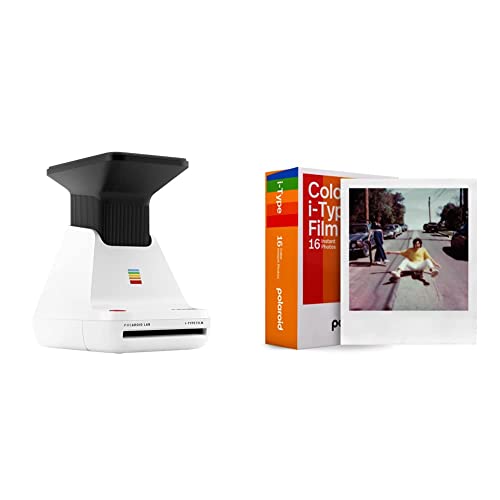 Polaroid Lab Sofortdrucker - Weiß - 9019, Keine Filme & Color Film für i-Type - Doppelpack von Polaroid