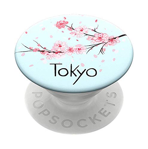 PopSockets 801019 PopGrip - Ausziehbarer Sockel und Griff für Smartphones und Tablets mit einem Austauschbarem Top - Tokyo von PopSockets