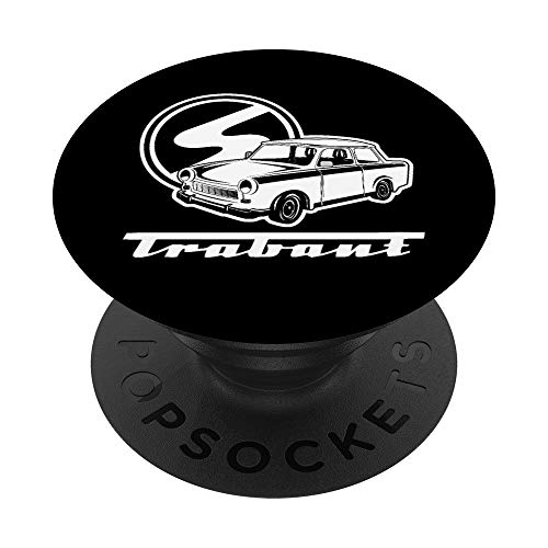 PopSockets Trabant Logo Trabi Auto Trabant 601 PopSockets mit austauschbarem PopGrip von PopSockets