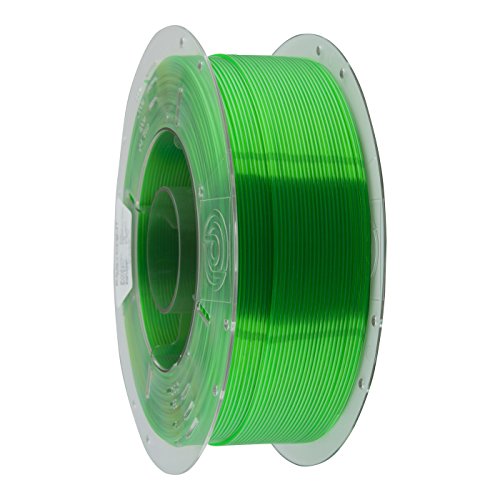 PrimaCreator PC-EPETG-285-1000-TGN EasyPrint 3D Drucker Filament - PETG - 2.85 mm - 1 kg - Transparent Grün von PrimaCreator
