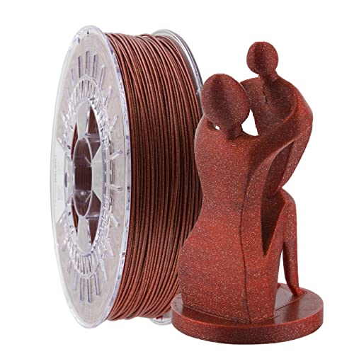 PrimaCreator PrimaSelect 3D Drucker Filament - PLA - 2,85 mm - 750 g - metallic Rot von PrimaCreator