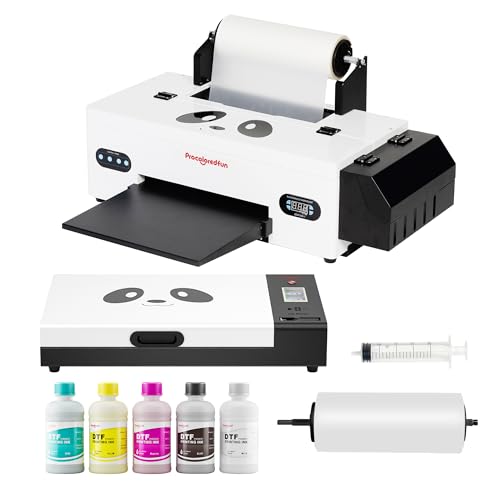 DTF-Drucker L1800 T-Shirt-Drucker mit Rolleneinzug, A3-DTF-Drucker mit direktem Filmdruck und Vorwärmen von Procoloredfun