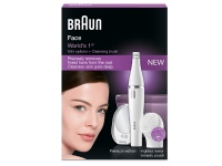 Braun Silk-épil Face 830 - Ansigtsepilator - trådløs - hvid von Procter & Gamble