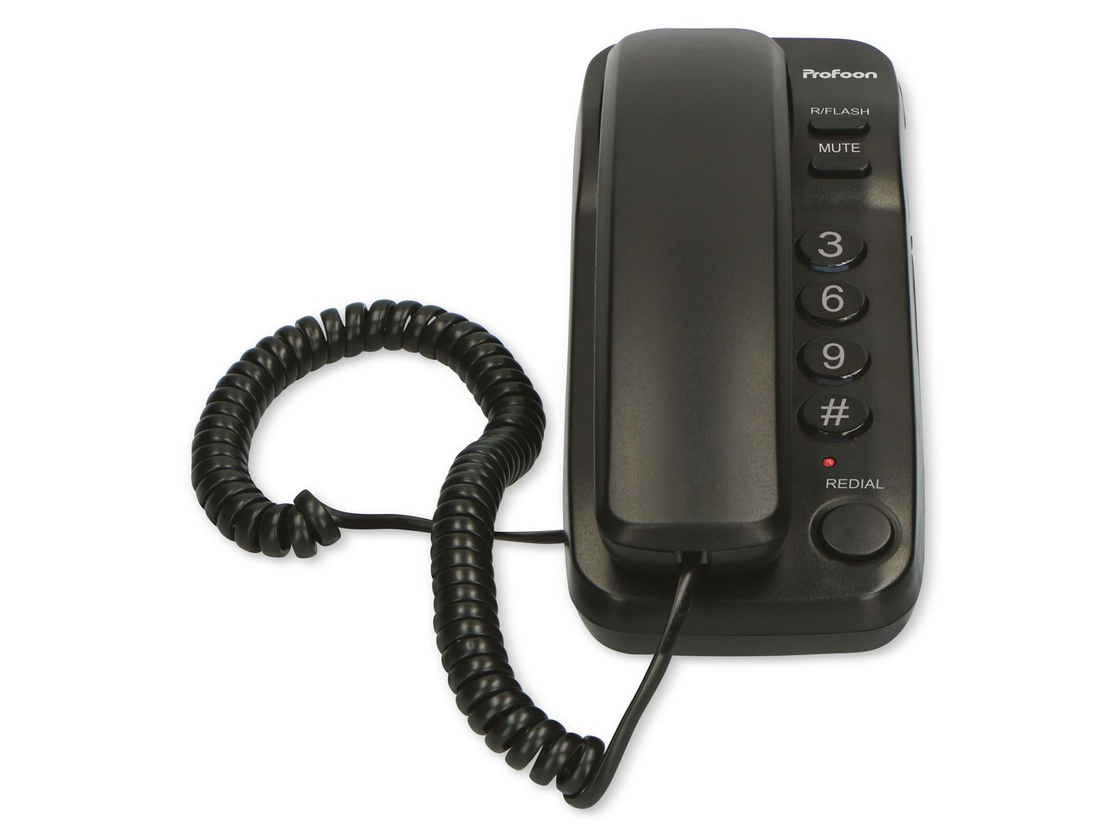 PROFOON Telefon TX-115, schwarz von Profoon