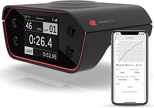 RaceBox 10hz GPS Runden Laptimer Leistungsmesser Datenlogger Beschleunigungsmessgerät Performance Race Box Track Day Drag Racing GPS Auto Geschwindigkeitsmesser mit Mobile App von Proparts