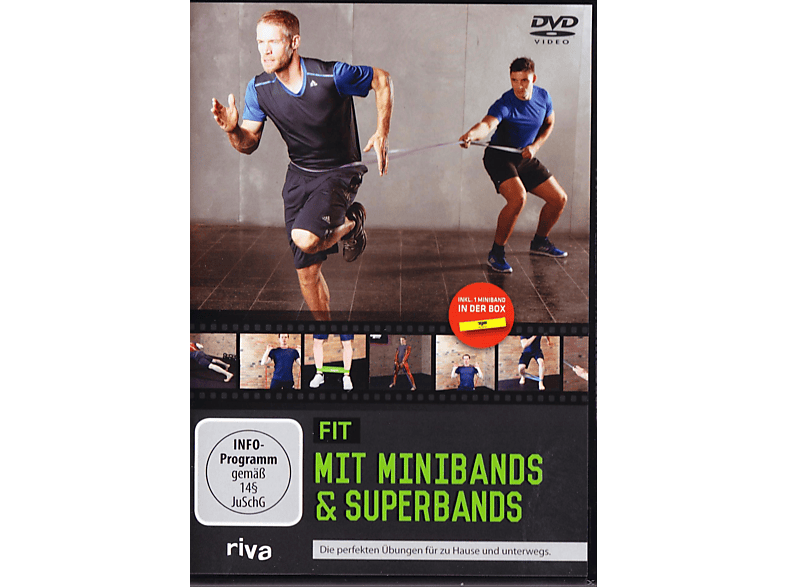 Fit mit Minibands & Superbands: Die perfekten Übungen für zu Hause und unterwegs DVD von RIVA