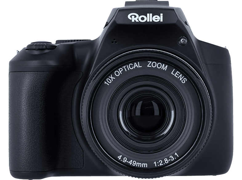 ROLLEI Powerflex 10x Digitalkamera Schwarz, opt. Zoom, 3" IPS , WLAN von ROLLEI