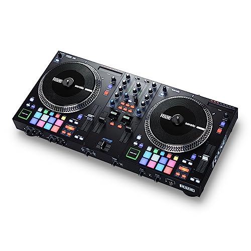 RANE ONE - Komplettes DJ-Set und DJ-Controller für Serato DJ mit integriertem DJ-Mixer, motorisierten Plattentellern und Serato DJ Pro enthalten von Rane