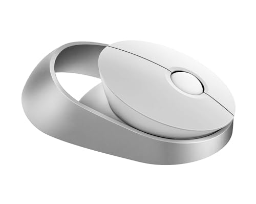 Rapoo Ralemo Air 1 kabellose Maus wireless Mouse 1600 DPI Sensor umweltfreundlicher wiederaufladbarer Akku ergonomisch für Links- und Rechtshänder PC & Mac - weiß von Rapoo
