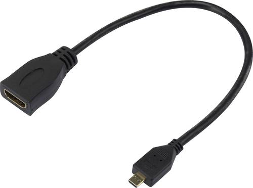Raspberry Pi® Raspberry Pi® SC0726 HDMI-Adapter [1x HDMI-Stecker C Mini - 1x HDMI-Buchse] 10cm Weiß von Raspberry Pi®