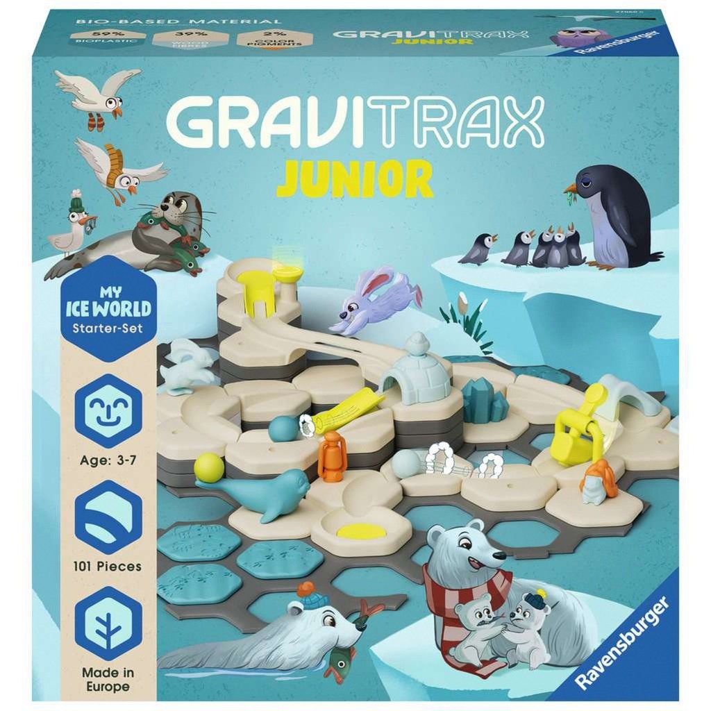 GraviTrax Junior Starter-Set L Ice, Bahn von Ravensburger