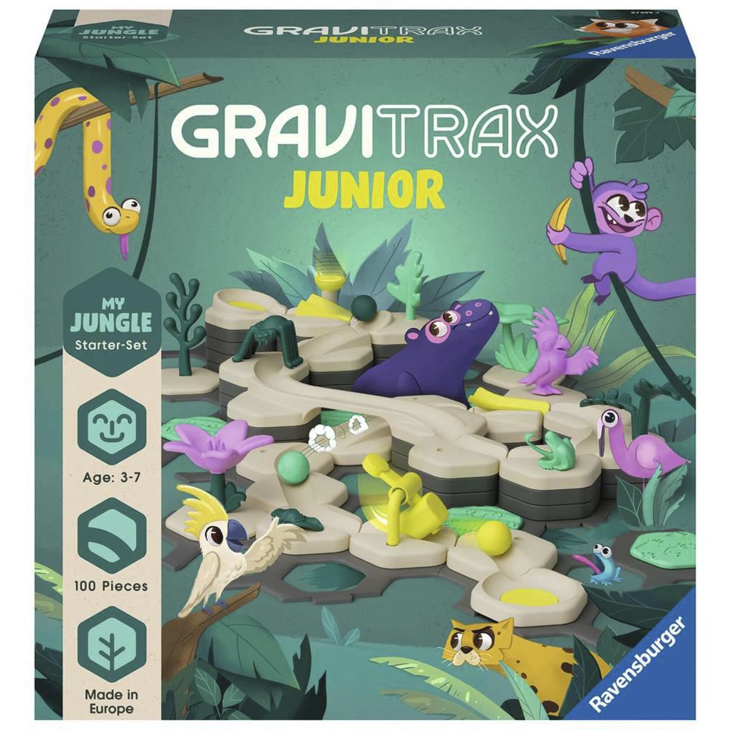 GraviTrax Junior Starter-Set L Jungle, Bahn von Ravensburger
