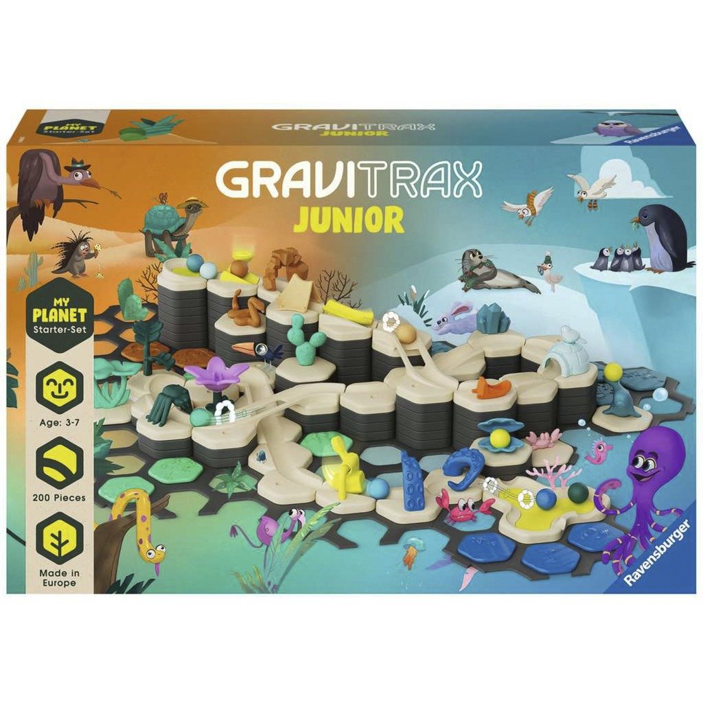 GraviTrax Junior Starter-Set XXL Planet, Bahn von Ravensburger