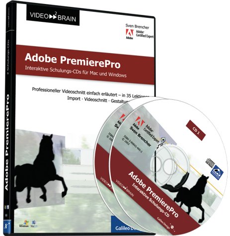 Adobe Premiere Pro - Schulungs-CD (PC+MAC) von Rheinwerk Verlag