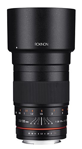 Rokinon 135 mm F2.0 ED UMC Teleobjektiv für Nikon Digitale SLR-Kameras von Rokinon