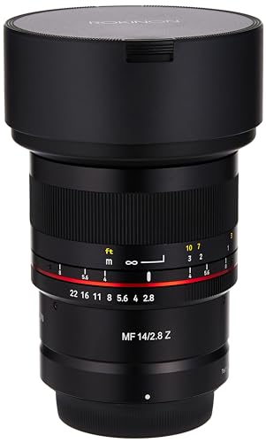 Rokinon 14 mm F2.8 Ultra-Weitwinkelobjektiv für spiegellose Nikon Z Kameras von Rokinon