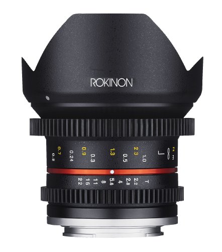 Rokinon Cine cv12 m-e 12 mm T2.2 Cine Fixed Objektiv für Sony E-Mount und Anderen Kameras von Rokinon