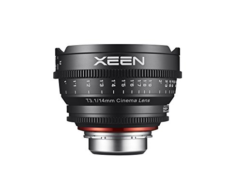 Rokinon Xeen XN14-C 14 mm T3.1 Professional Cine Objektiv für Canon EF (schwarz) von Rokinon
