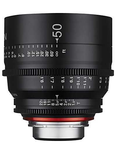 Rokinon Xeen XN50-C 50 mm T1.5 Professional Cine Objektiv für Canon EF schwarz von Rokinon