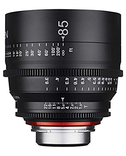 Rokinon Xeen XN85-C 85 mm T1.5 Professional CINE Objektiv für Canon EF schwarz von Rokinon
