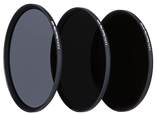 Rollei F:X Pro ND Filterset (ND 8, ND 64, ND1000) Neutraldichtefilter Set mit 3 Graufiltern (62mm) von Rollei